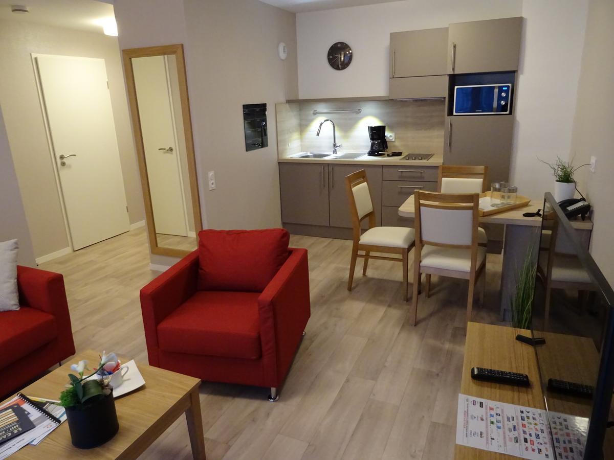 Domitys La Chaloupe Bleue Aparthotel Concarneau Exterior foto